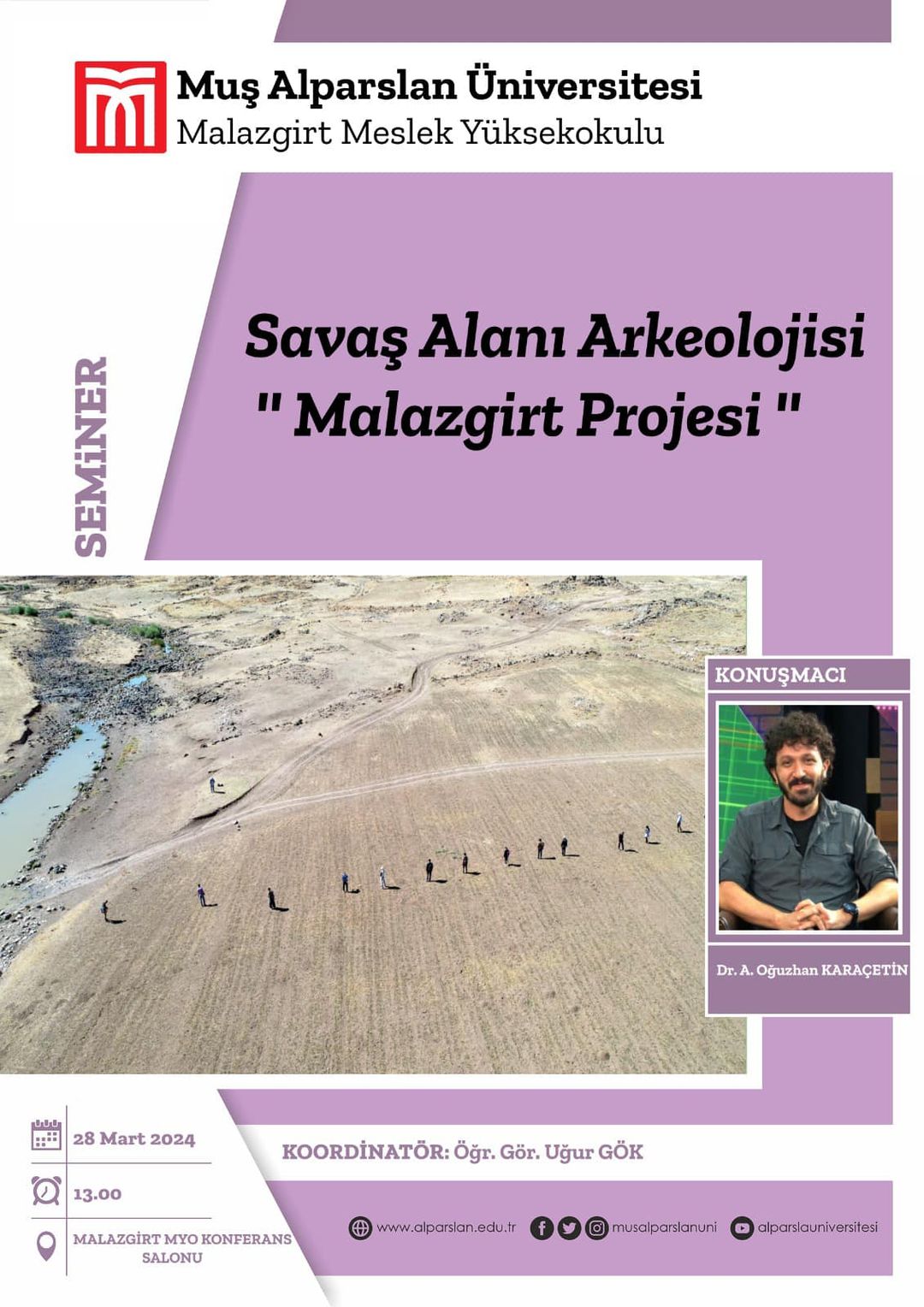 Malazgirt'te Savaş Alanı Arkeolojisi Semineri